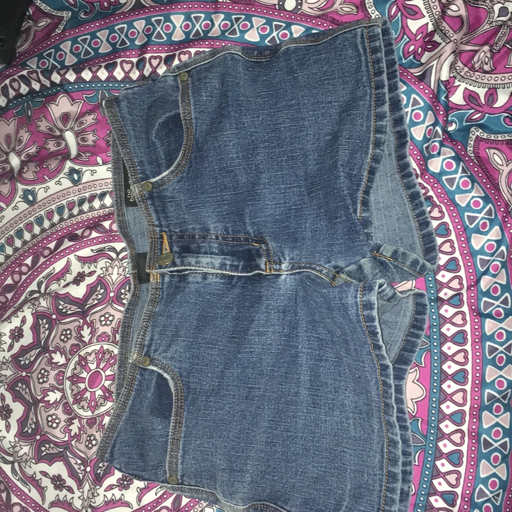 Denim shorts
